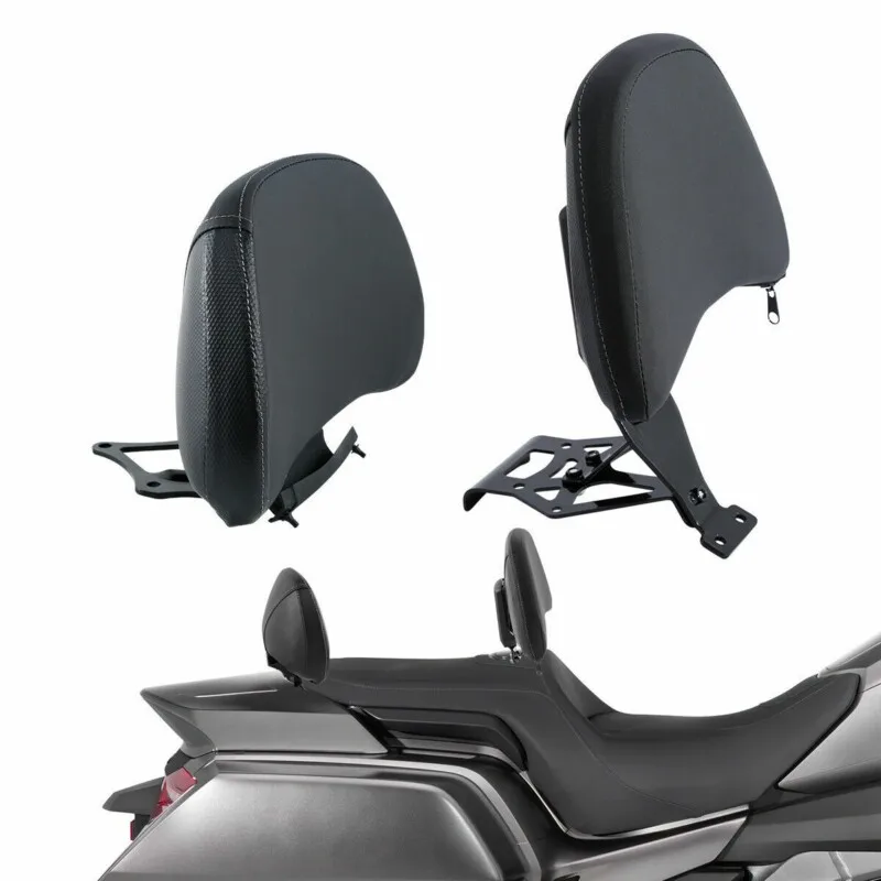 Motorcycle Driver Passenger Backrest Pad For Honda Goldwing GL1800 2018-2023 2020 2019 Black