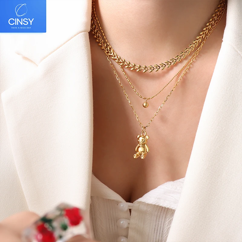 

CINSY Pendants Jewelry For Women Collares Para Mujer Trending Products Chains Necklace For Women Goth Necklaces Necklace Choker