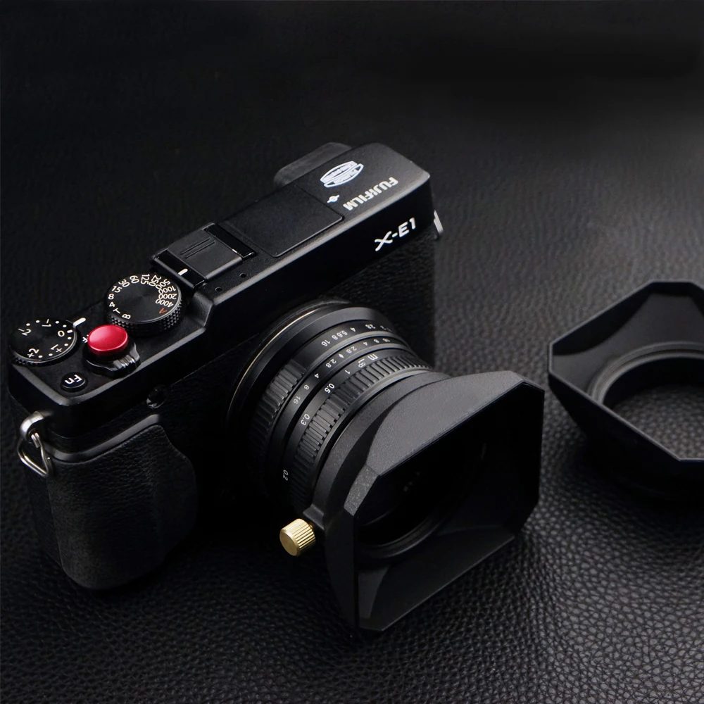 Square Shape Lens Hood 37 39 40.5 43 46 49 52 55 58 mm for Fuji Nikon Leica Canon Sony Panasonic Pentax Olym Micro Single Camera