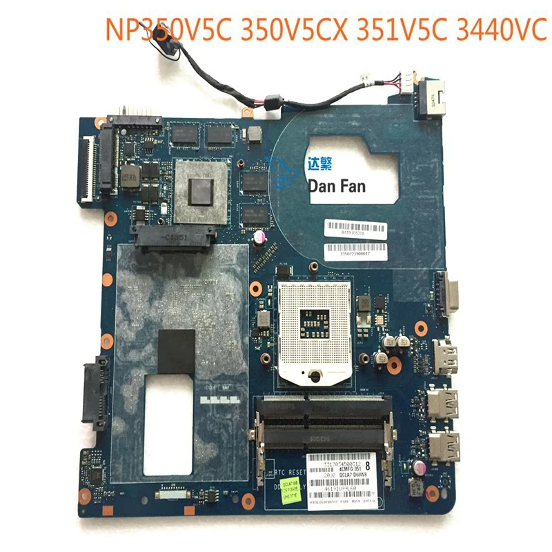 

LA-8861P For Samsung NP350 NP350V5C 350V5X Laptop Motherboard QCLA4 100%tested fully work