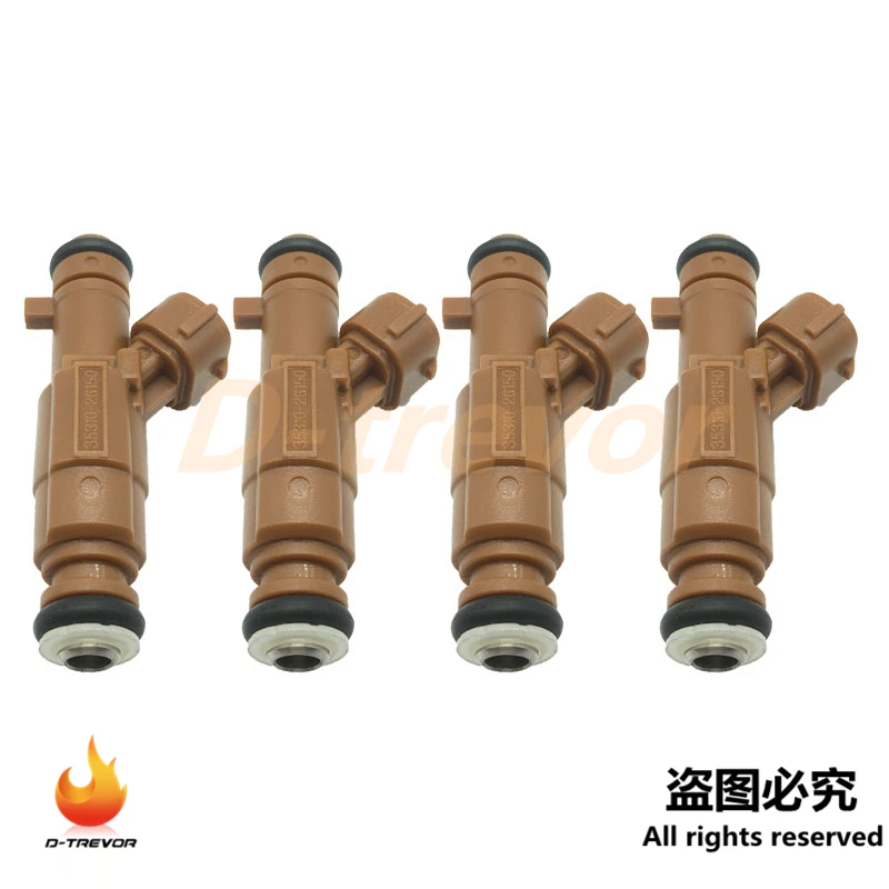 

4Pcs 35310-2G150 Fuel Injector nozzle for HYUNDAI TUCSON 2.4L L4 2009-2012 KIA OEM 35310-2G150 353102G150 35310 2G150