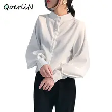 Big Lantern Sleeve Women Blouse #4