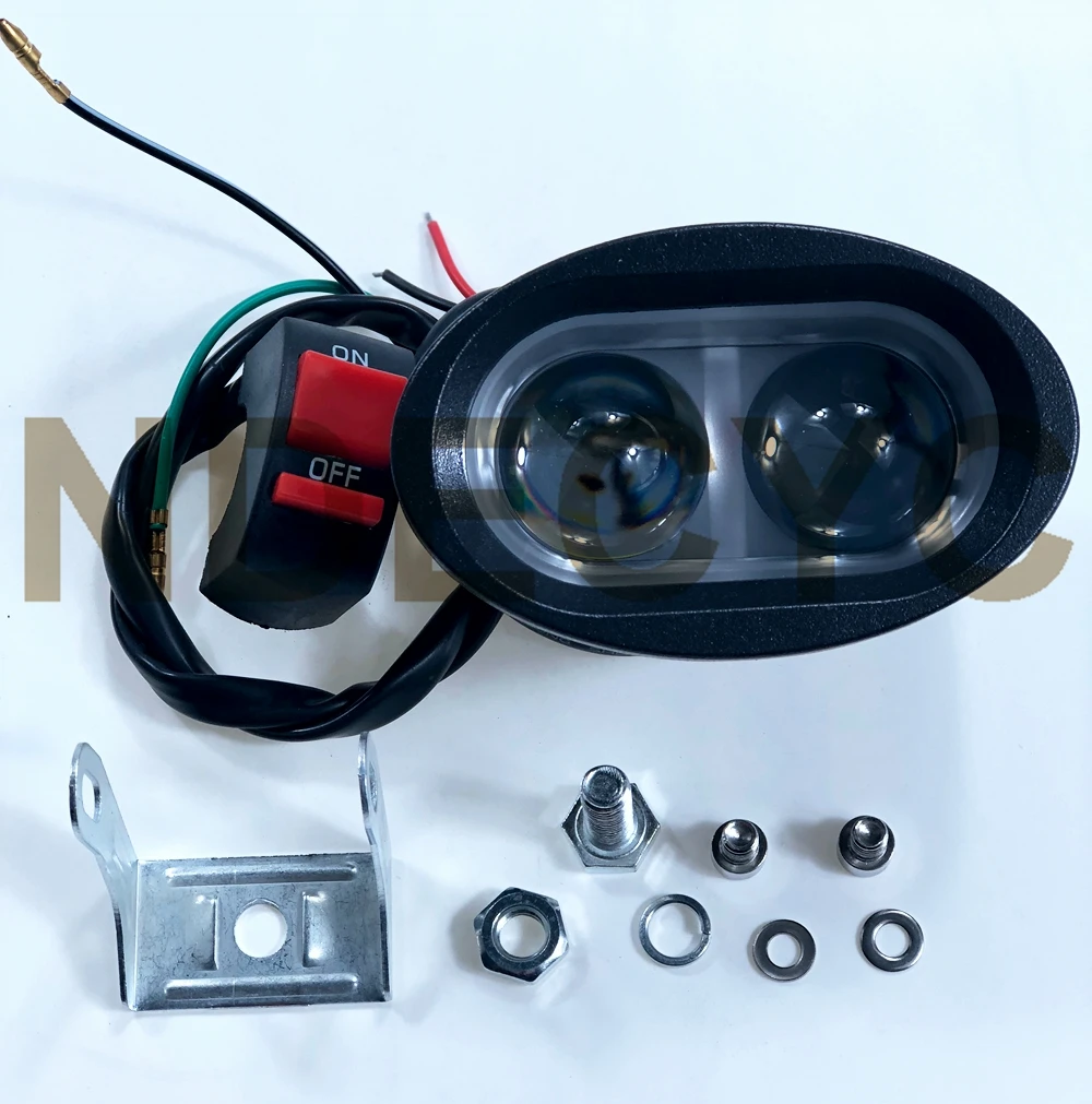 US Stock High brake output Motorcycle kit 24/36/48V/60V Headlight Front Rear Light Flasher horn voltage converter Accessories