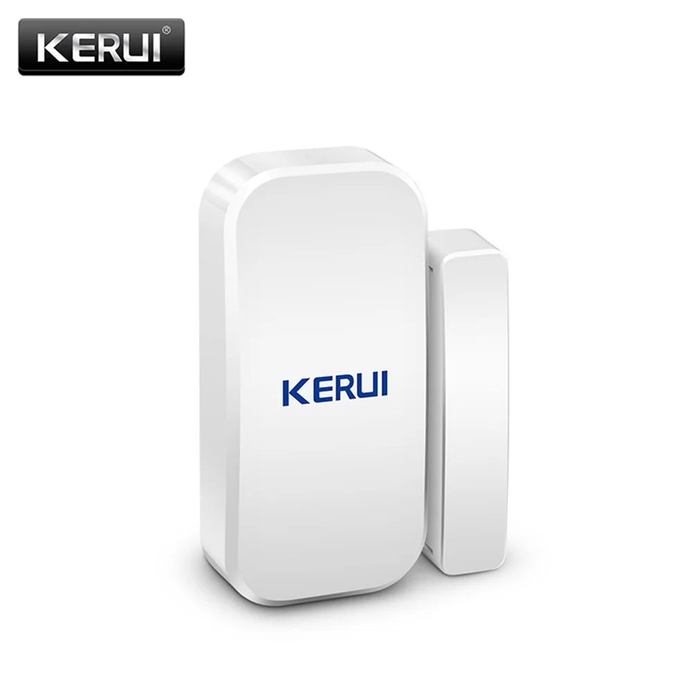 25 uds D025 Kerui alarma de casa Sensor de puerta inalámbrico ventana Detector magnético Sensor de espacio para sistema de alarma de seguridad GSM