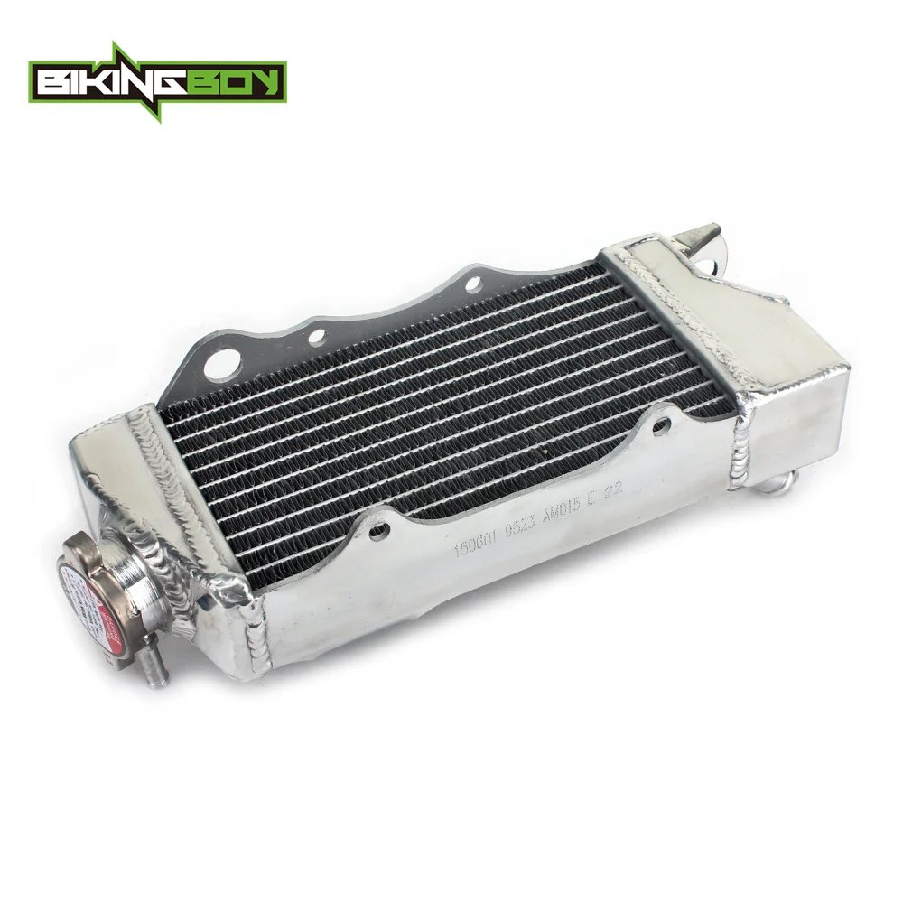 BIKINGBOY KX65 00-23 22 21 20 19 18 17 16 15 14 13 12 11 10 09 KX80 98-13 KX85 KX100 98-23 Radiator Engine Cooling Water Cooler