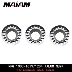 RPGT Round milling tool RPGT1003 RPGT10T3 RPGT1204 RPGT1003MO RPGT10T3MO RPGT1204MO tool rod or head apply Aluminum,wood,copper