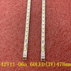 LED Backlight strip(2) for TV 42LV470S 42LV3551 42LV3550 42LV5500 42P21FBD 74.42T13.001-0-CS1 T420HW08 V.5 74.42TB3.001-1-SHI