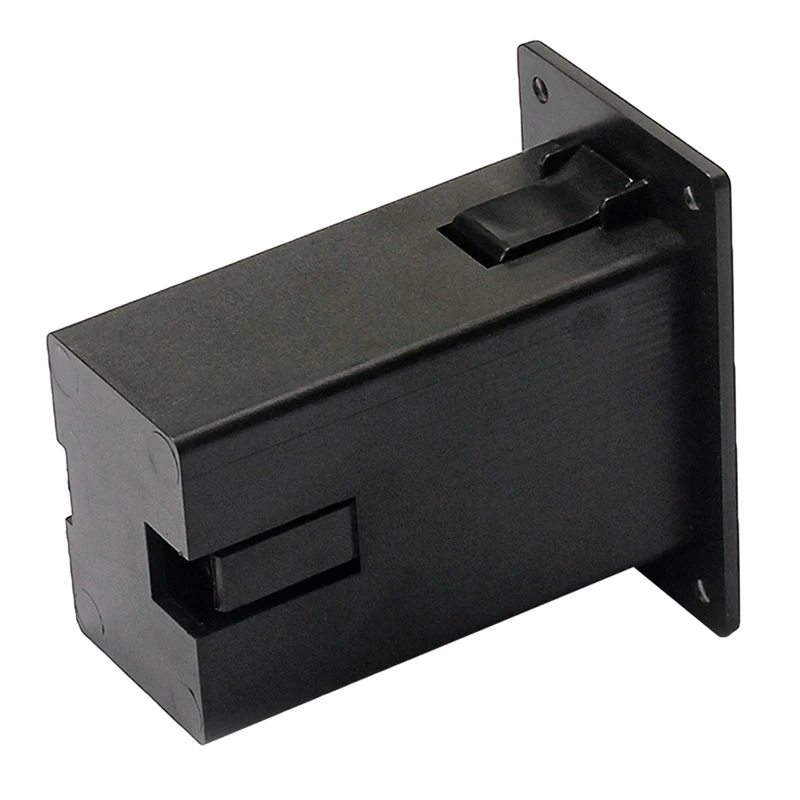 New 1pc 9V Battery Black Holder Case Box Compartment Cover Guitar Bass Pickup