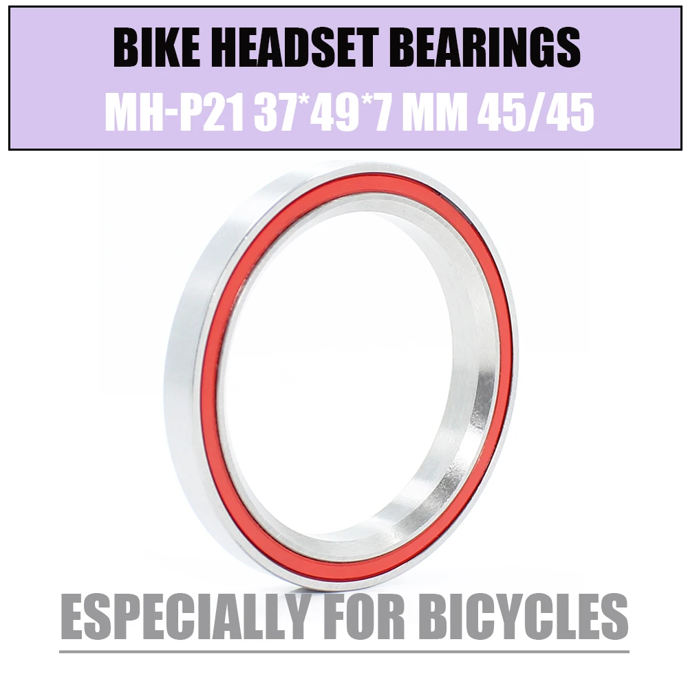 

Bike Headset Bearings MH-P21 37*49*7 mm 45/45 2PCS ACB Road MTB Angular Contact Bicycle Bearing ACB3749