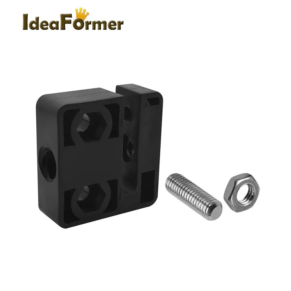 Openbuilds T8 Lead Screw POM Nut Conversion Seat Nut Bracket Block For 3D Printer T8 Pitch 2mm Lead 2/4/8mm Trapezoidal Screw.