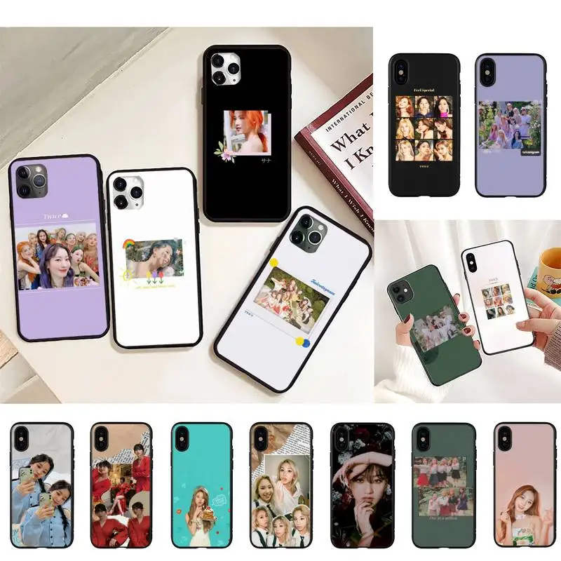 Casing Ponsel Perempuan Dua Kali untuk Iphone 13 8 7 6 6S Plus 5 5S SE 2020 12pro Max XR X XS MAX 11 Fundas Coque Funda Shell