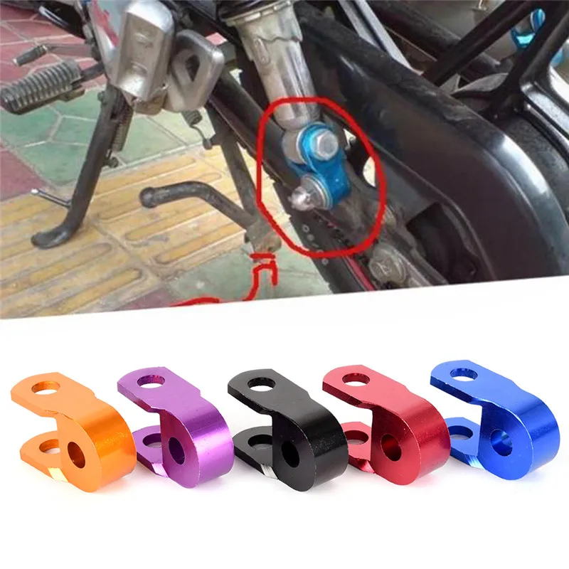 2pcs Aluminum Alloy Motorcycle And Bicycle Shock Absorber Riser Height Extender Jack-up Riser