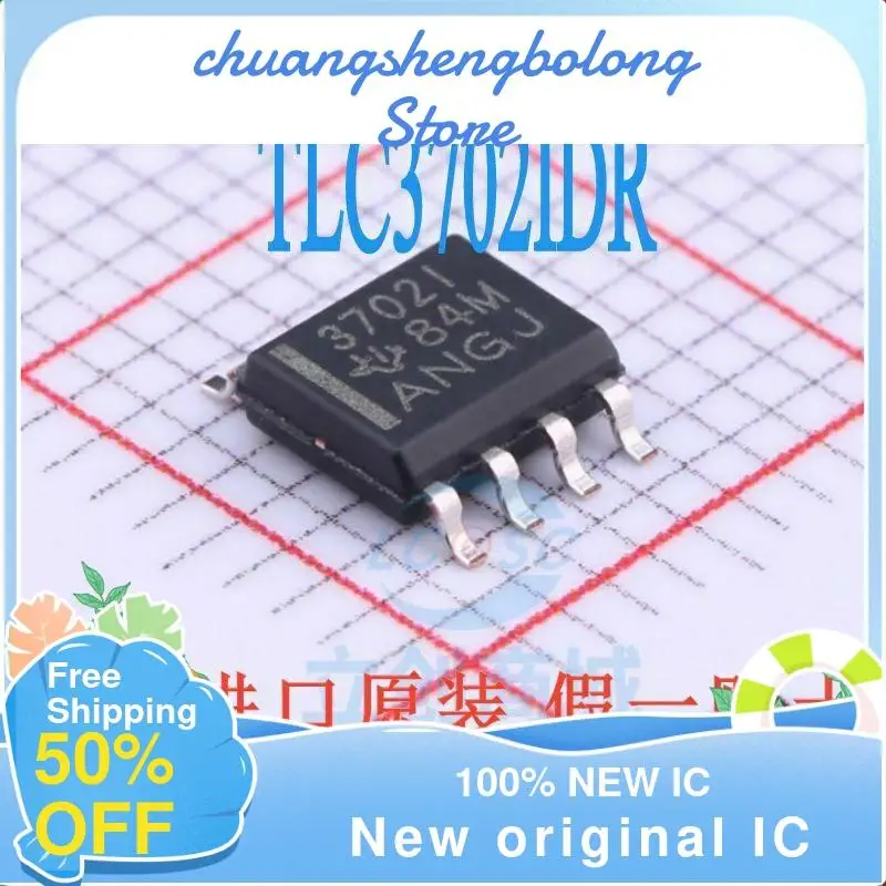 

10-200PCS TLC3702IDR 3702I/37021 SOP-8 New original IC