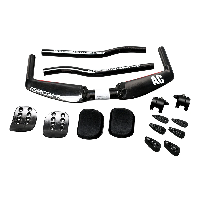 New Road bike time trial triathlon UD full carbon fibre handlebar carbon extended TT style rest bicycle handlebar