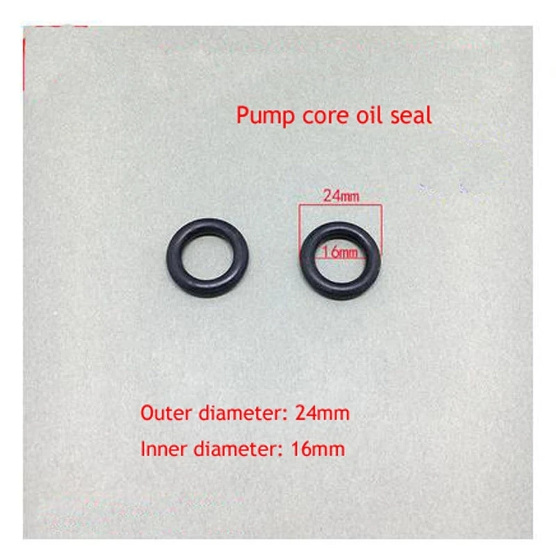 2pc 3 tons Horizontal Jack Accessories Hydraulic Rod Oil Seal Spring Plunger O-ring