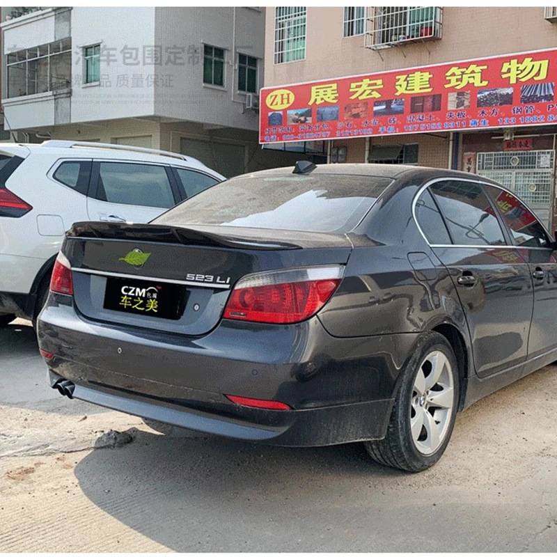 

For BMW 5 series E60 E90 e92 F30high quality Carbon Fiber rear boot Wing Spoiler Rear Roof Spoiler Wing Trunk Lip Boot Cover