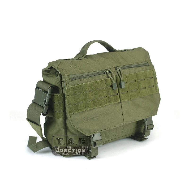 Imagem -03 - Tactical Rush Messenger Bolsa Edc Notebook Sling Pack Bolsa de Ombro Molle Bolsa para Câmera Portátil ao ar Livre od