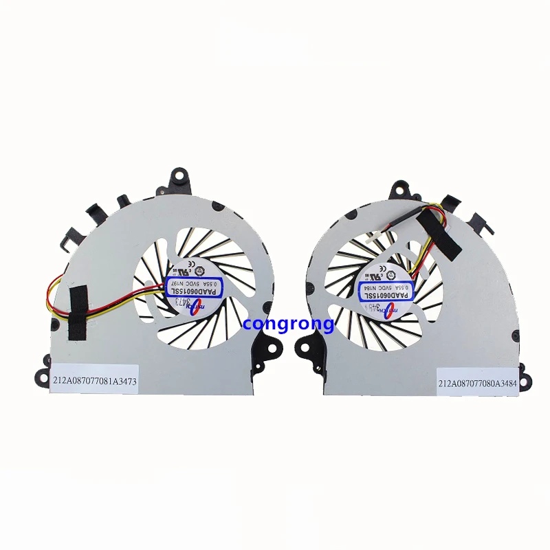 

cooling fan cooler for MSI GS70 GS72 MS-1771 MS-1773 UX7 7G-700 cooling fan PAAD06015SL N184 N346 PAAD06015S N197