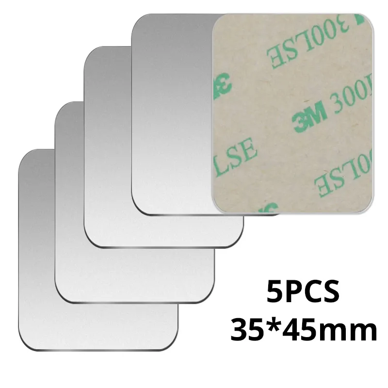 Metalen plaat voor magnetische autotelefoonhouder Universele ijzeren plaat Schijfsticker Mount Mobiele telefoon magneetstandaard voor iPhone