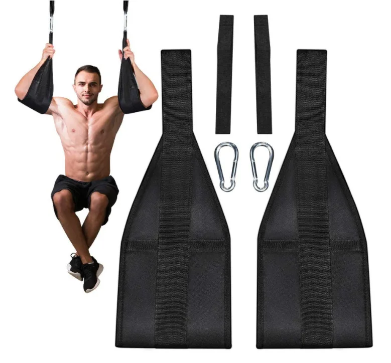 Fitness AB Sling Straps Rip-Resistant Suspended leg lift auxiliary suspension strap Home Gym Abs shaping  Fitness Equipment