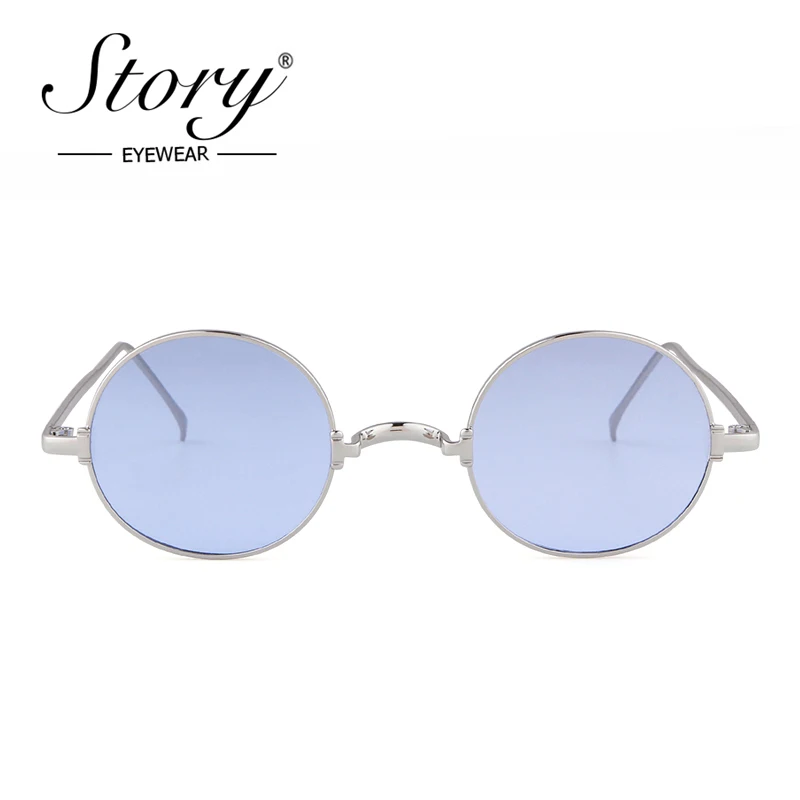 

STORY retro round sunglasses women men 2019 luxury brand designer vintage personality bridge small frame glasses shades S128U