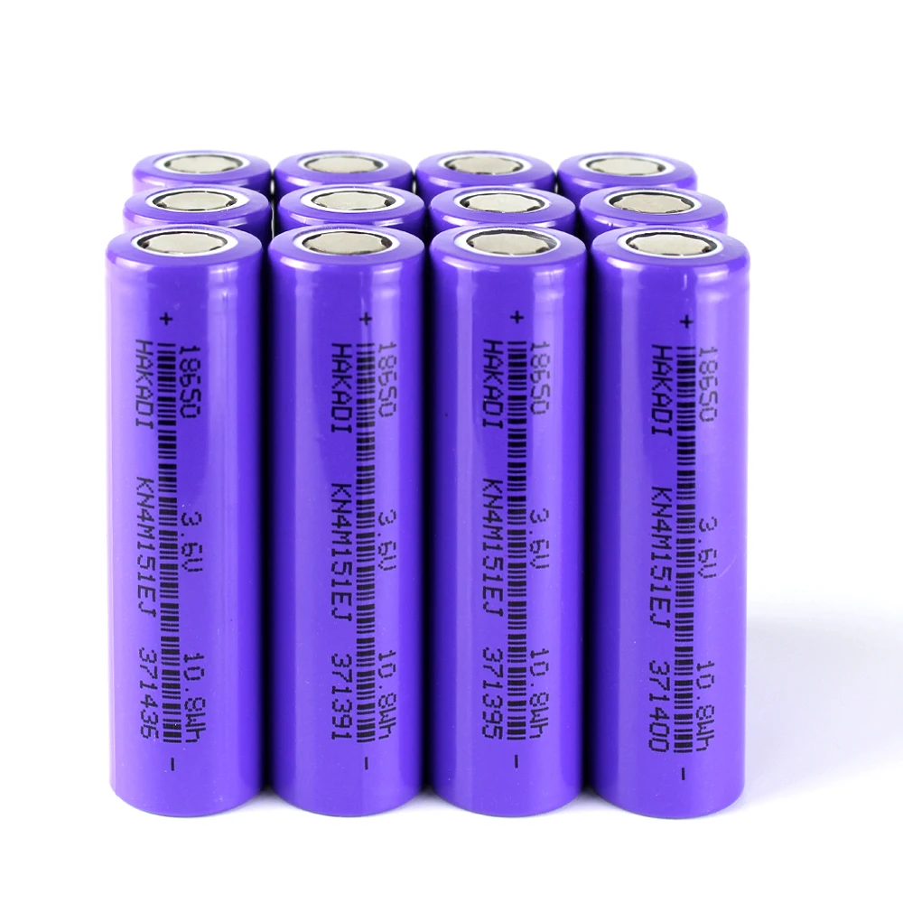 18650 Lithium-ion 3.7V 3000mah Rechargeable Battery High Power 3C-5C Discharge For Power Bank Vape DIY 12V 24V 48V Scooter