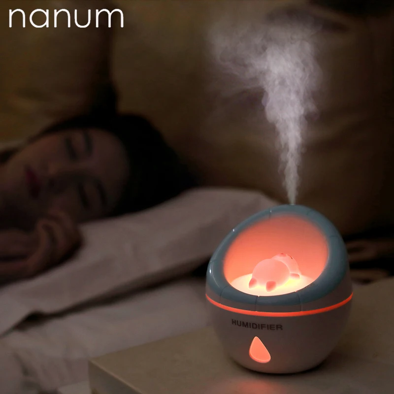 

Mini Creative Sofa Humidifier Essential Oil Diffuser 350ml Aroma Lamp LED Night Light USB Ultrasonic Fogger Car air freshener