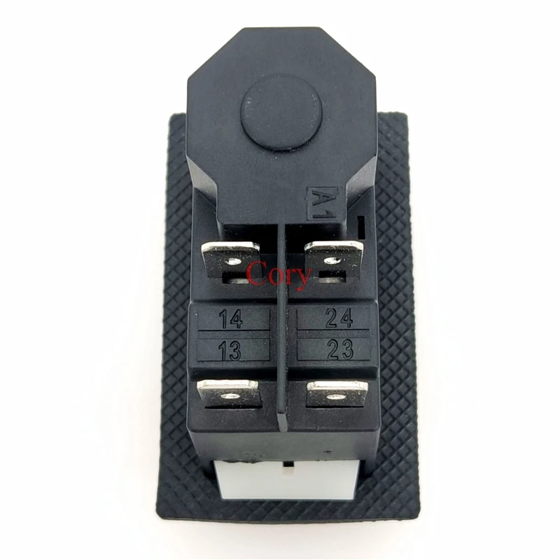 1 szt. AC250V 16A wodoodporny elektromagnetyczny przeลฤ
cznik wciskany 4/5Pin KJD17 KLD-28ACK-21 220-240V zabezpieczenie rozrusznik wyลฤ
cznik