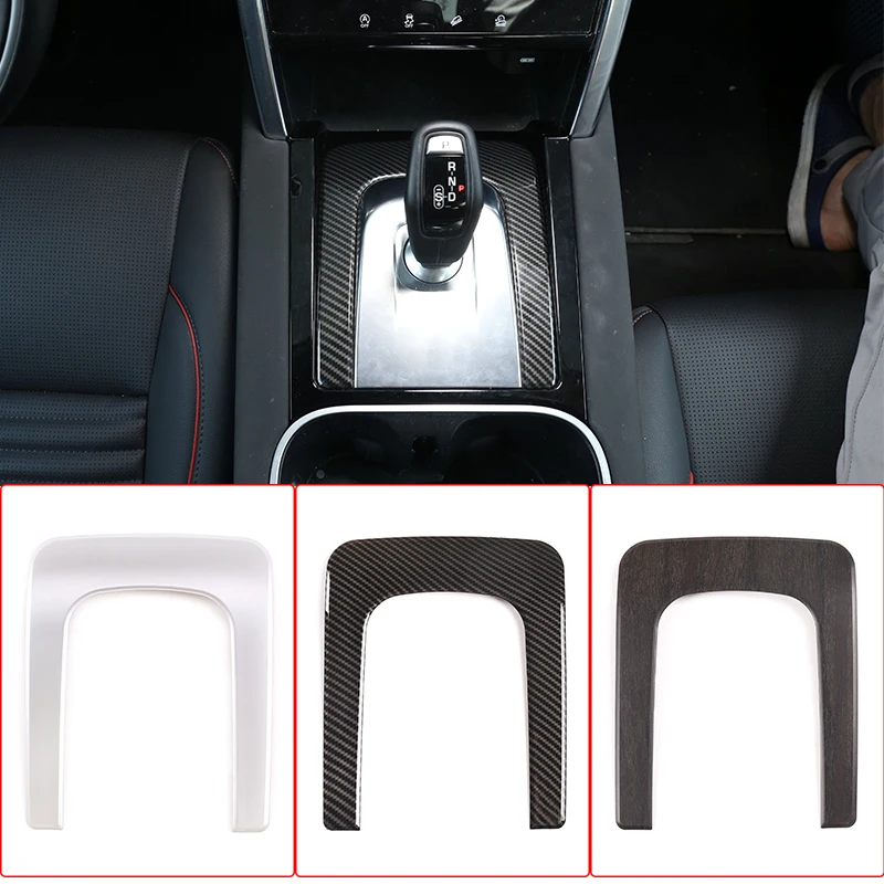 Car Center Console Gears U-shaped Frame Cover Trim ABS Plastic For Land Rover Discovery Sport L550 2020 Car Interior Accessorie