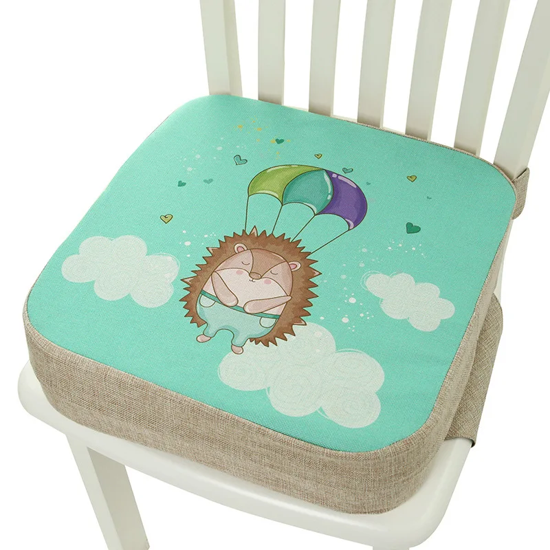 Baby Dining Cushion Children Increased Chair Pad Adjustable Removable Washable Highchair Booster Cushion Seat for Baby Care