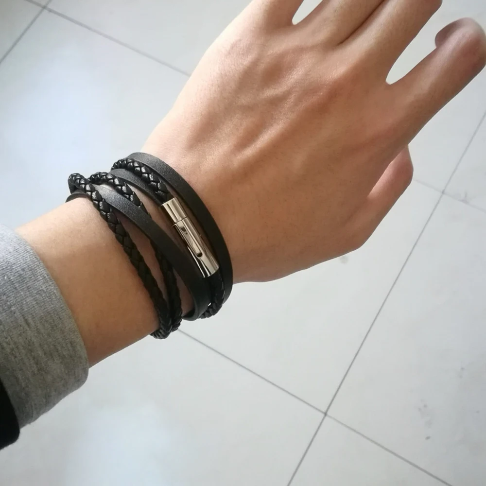 2 Meter Bunte 3-10mm Flache Echtleder-Schmuckschnur, DIY-Halsketten- und Armbandzubehör – Detail 7