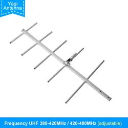 Yagi-AY02 Yagi Antenna UHF400-470MHz High Gain 11dBi SO239 Connector Yagi-Uda Antenna fit for TYT MD-390 BF-888S walkie talkie