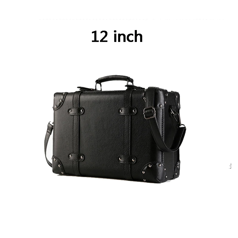 LEINASEN Retro Rolling bagaglio Set Spinner Women Password Trolley 24 pollici valigia ruote 20 pollici Vintage Cabin Travel Bag Trunk