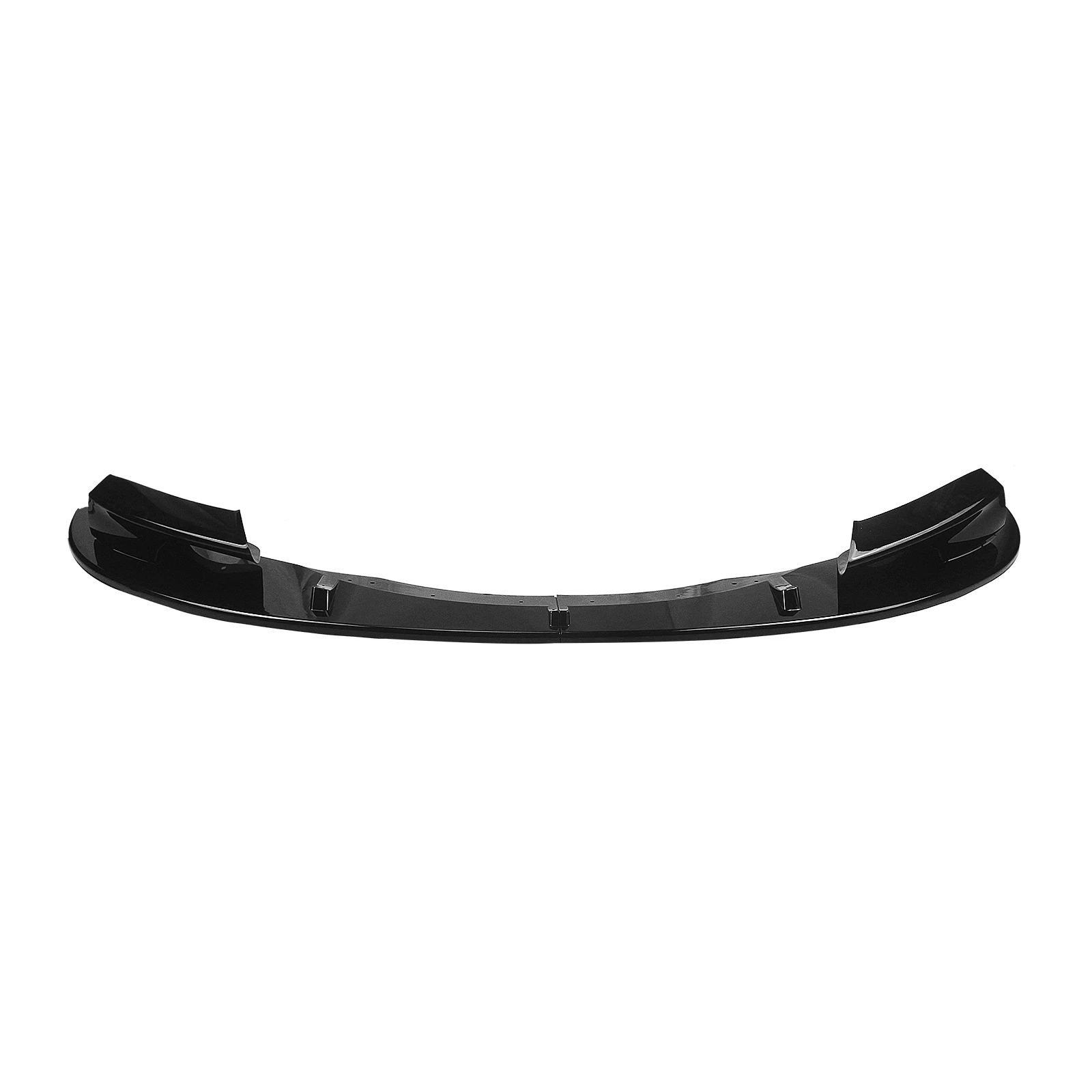 Front Bumper Spoiler Lip For BMW E90 E92 E93 M3 2007-2013 Coupe Sedan Gloss Black/Carbon Fiber Look Car Lower Splitter Protector - view 3