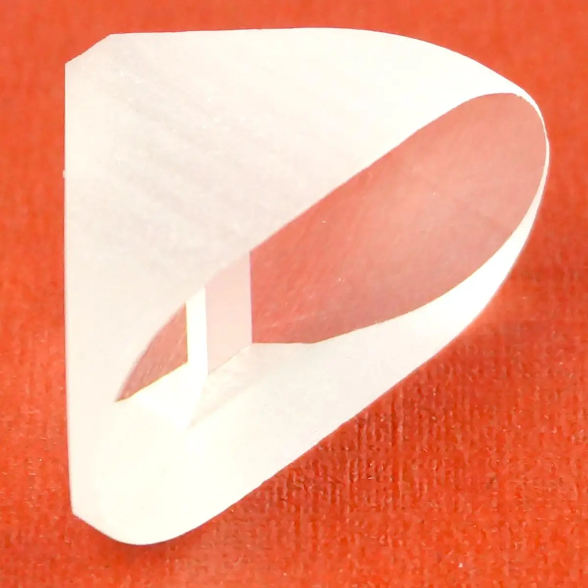 25x12.5x12mm Optical Glass Triangular Right Angle lsosceles K9 Porro Prism Lens For Telescopex Optics