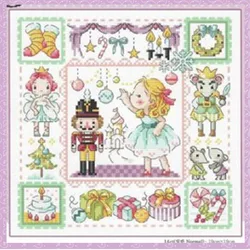 SO3217 koreański miłość Mini Cartoon pakiet Craft Stitch Cross Stitch robótki haftowanie rękodzieło haft krzyżykowy zestawy prezent