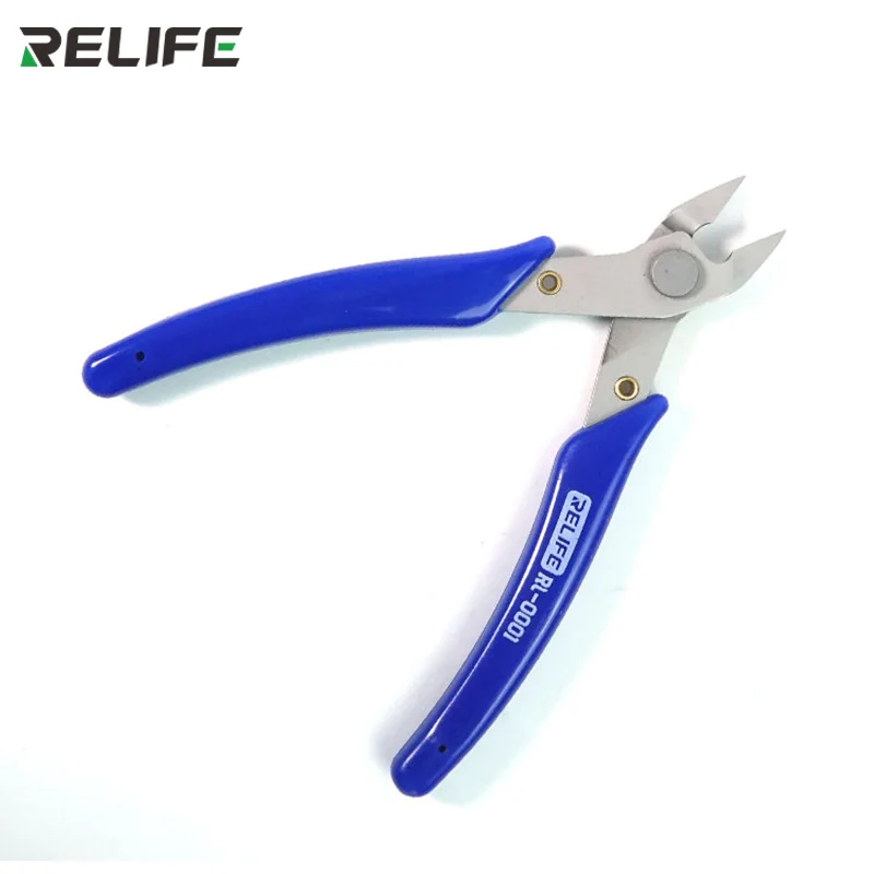 RL0001 Precision Cutting Pliers Cutting Side Snips Nipper Hand Tools Electrical Wire Cable Cutters for Motherboard PCB Wire Cut