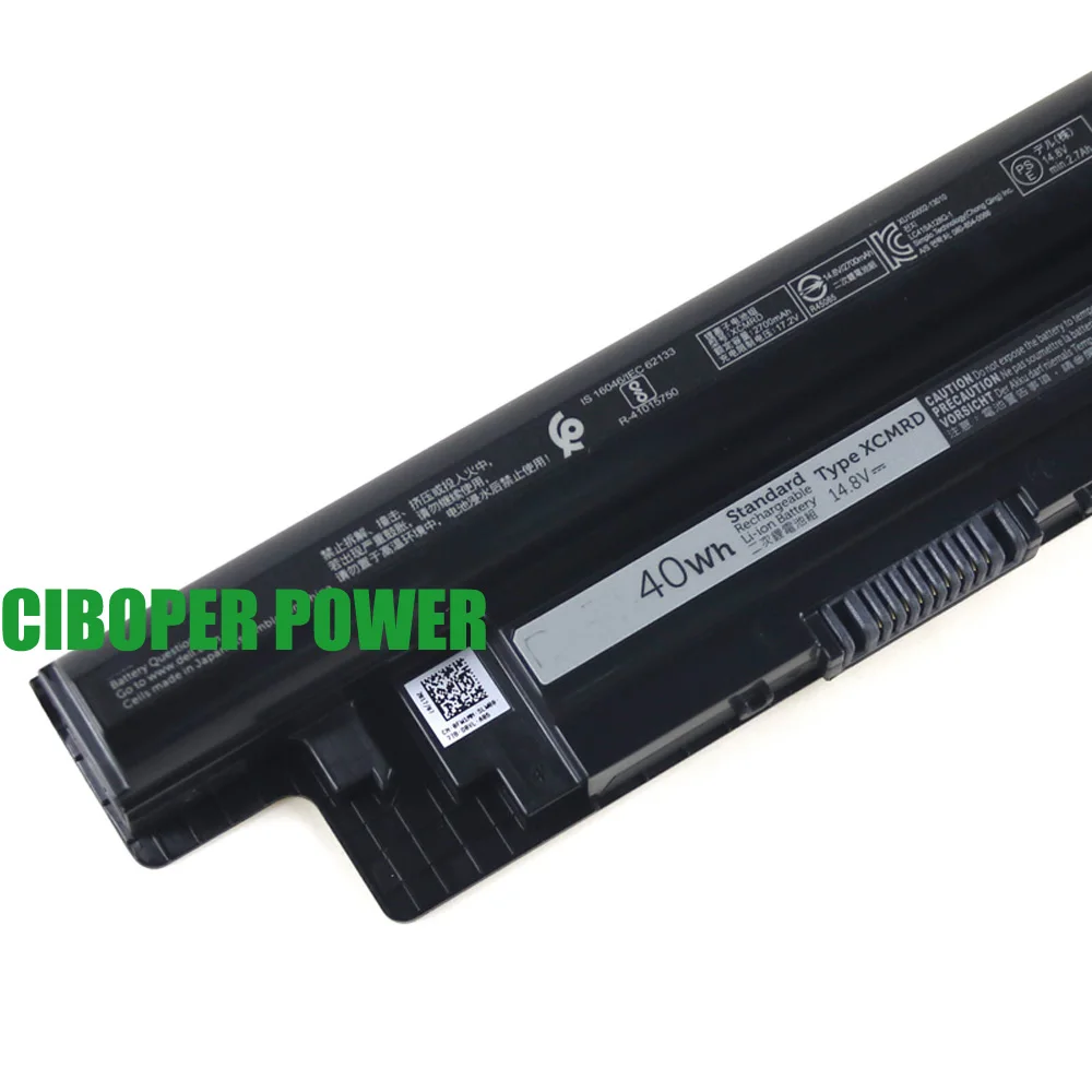 CP Laptop Battery XRDW2 MR90Y YGMTN 6KP1N For Inspiron 3421 3437 3442 3443 3521 3721 3737 5421 5437 5537 3537 5521 5721 5737