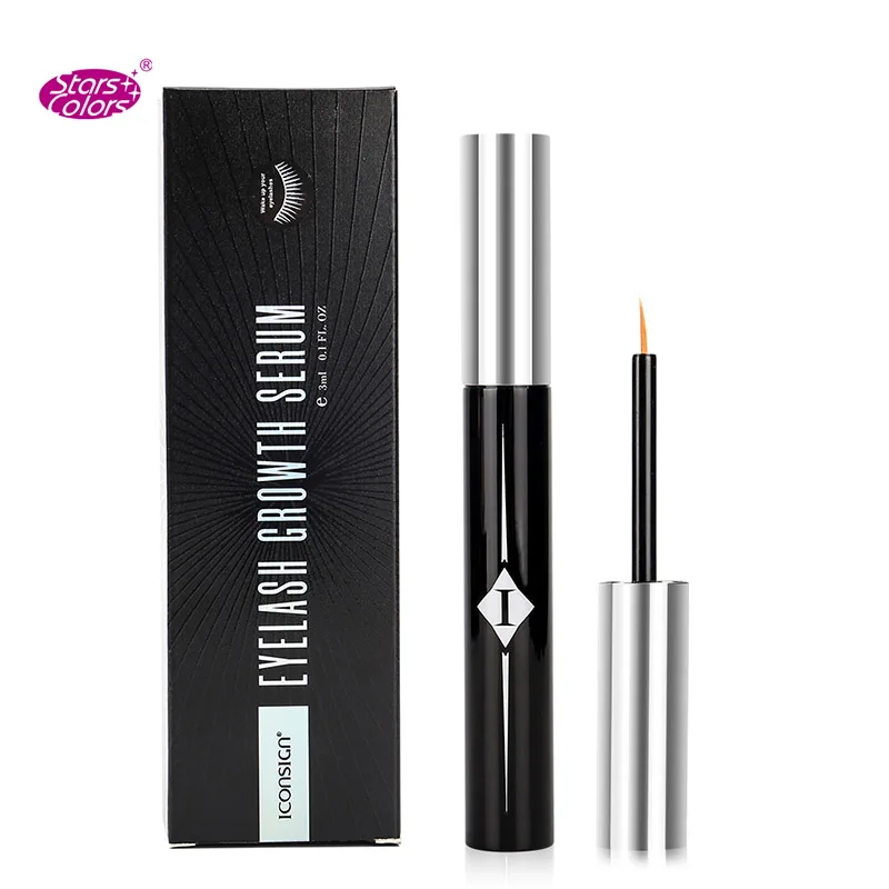 New Arrivial ICOSIGN Eyelash Growth Serum Natural Eyelash Growth Enhancer Lengthening Longer eyelash Mascara 3ml