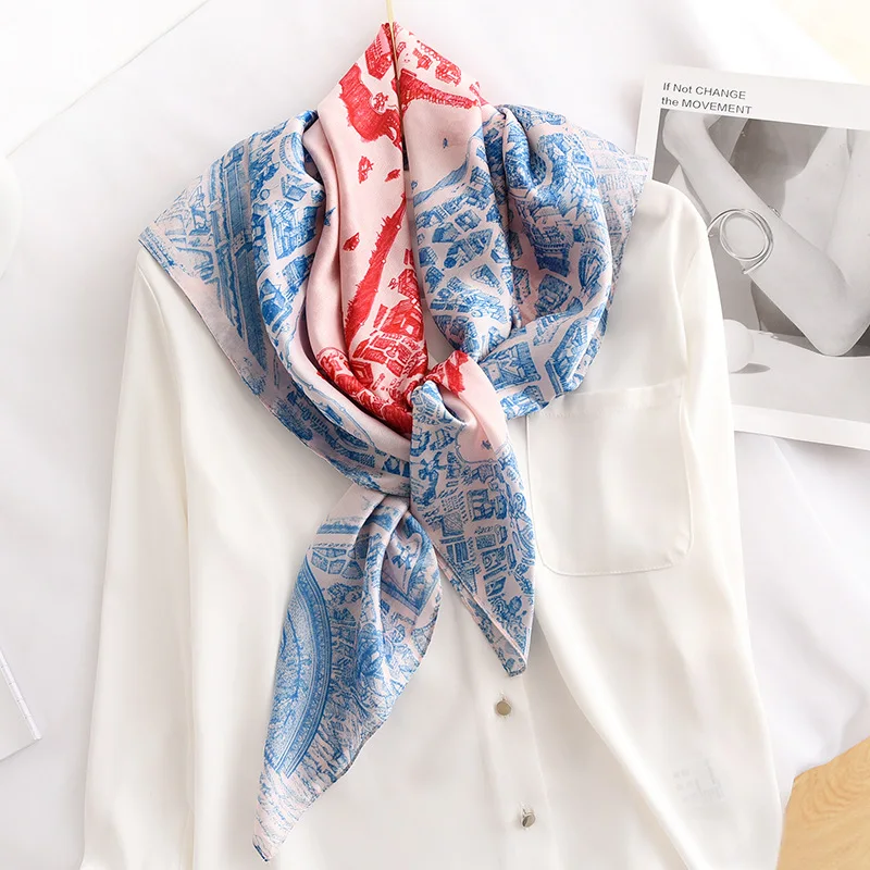 

KOI LEAPING New fashion scarf for ladies horse printing scarf shawl decorative headscarf Variety popular soft shawl hot gift