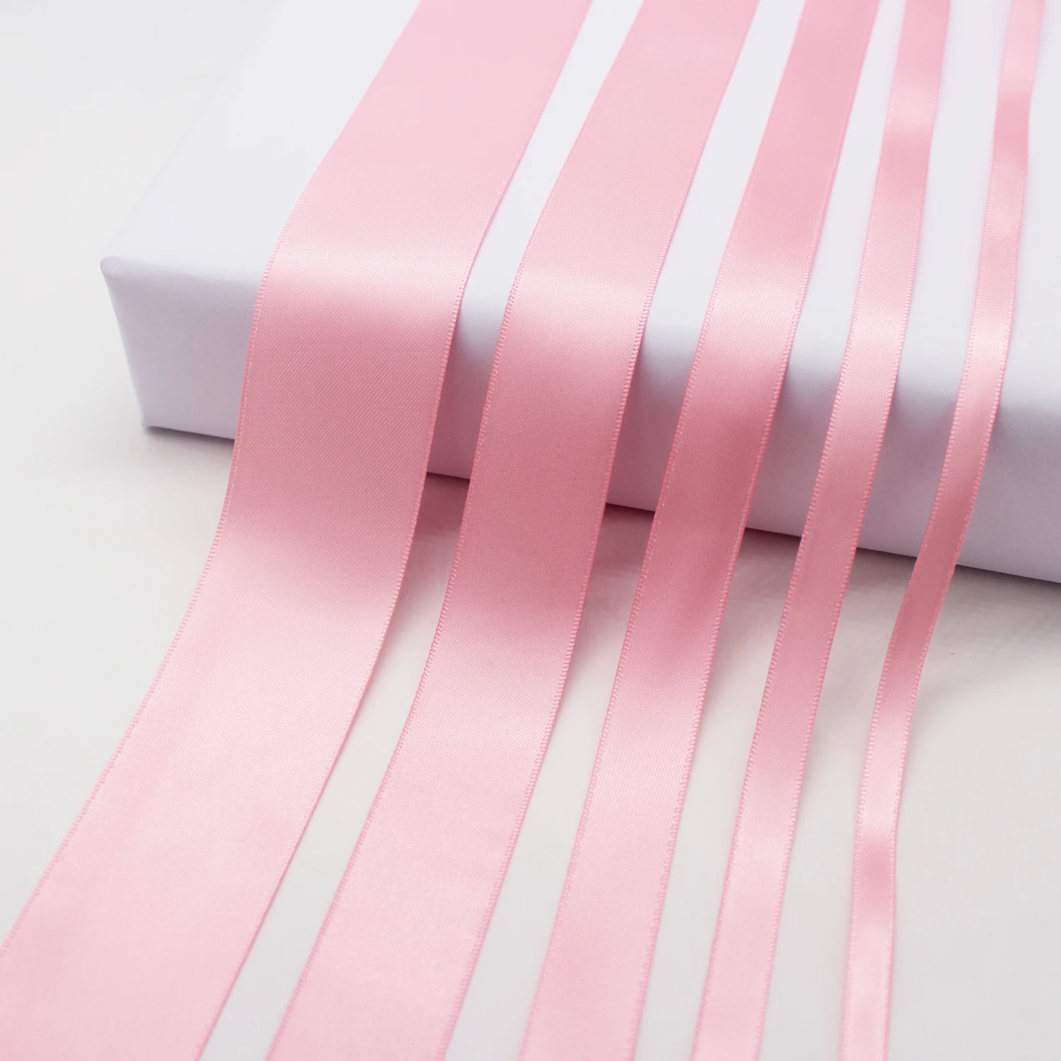 5 Meter/Lot Pink Color Grosgrain Satin Ribbon For DIY Girls Hair Bows Accessories 6mm 9mm 13mm 16mm 19mm 22mm 25mm 38mm 50mm