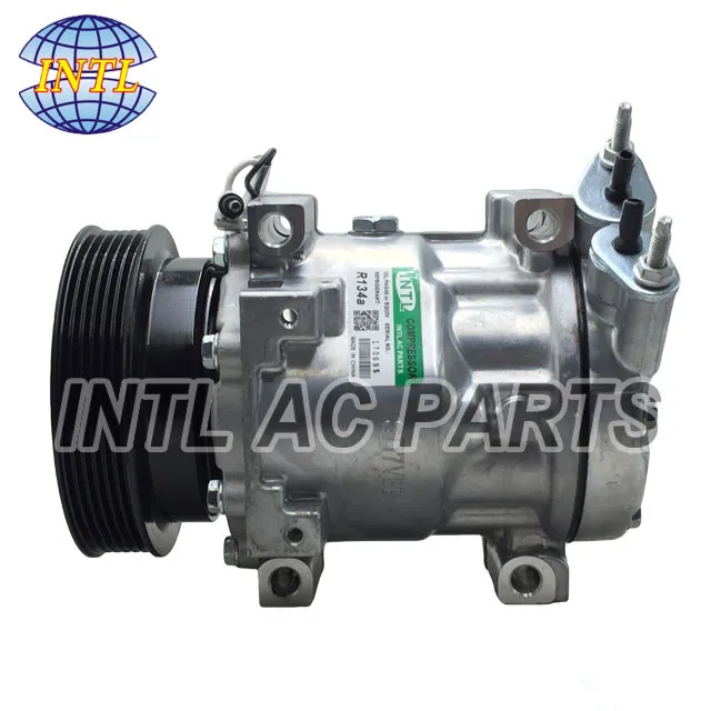 

Компрессор переменного тока Sanden SD7V16 для RENAULT LOGAN DACIA DUSTER 7700106441 8200117767 926000097R 926008782R 926004435R 926006229R