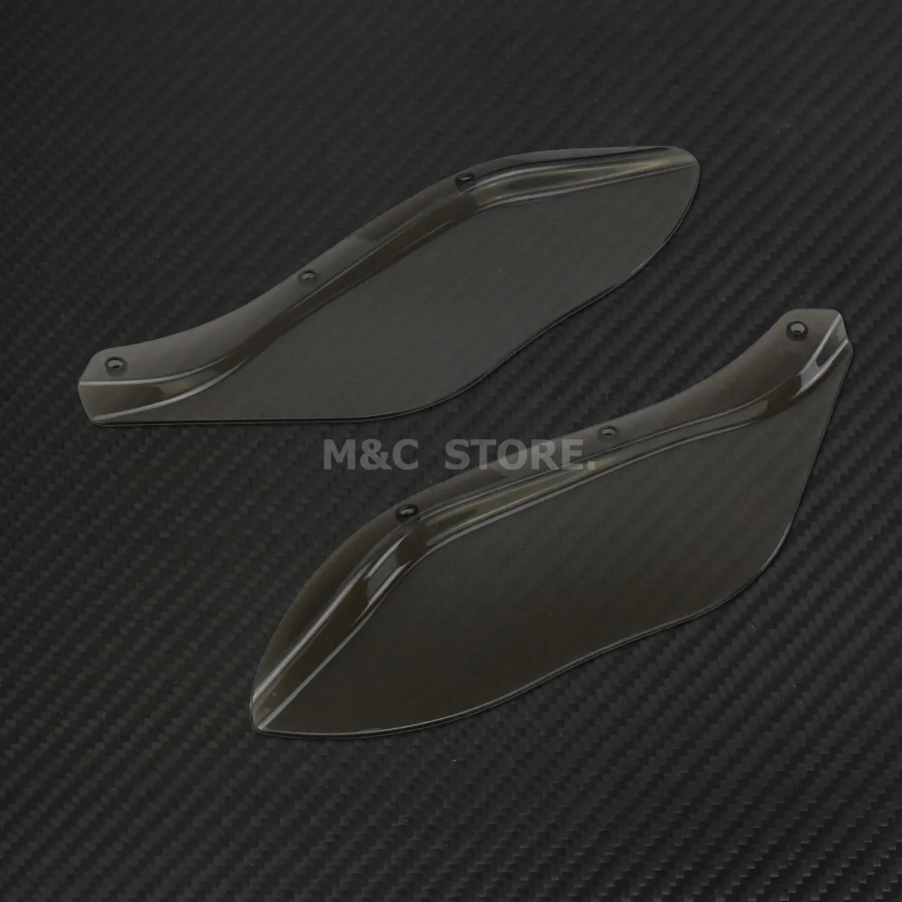 Motorcycle Batwing Air Deflector Fairing Side Windshield Plastic For Harley Touring Street Glide Road King Electra FLHX 96-2013