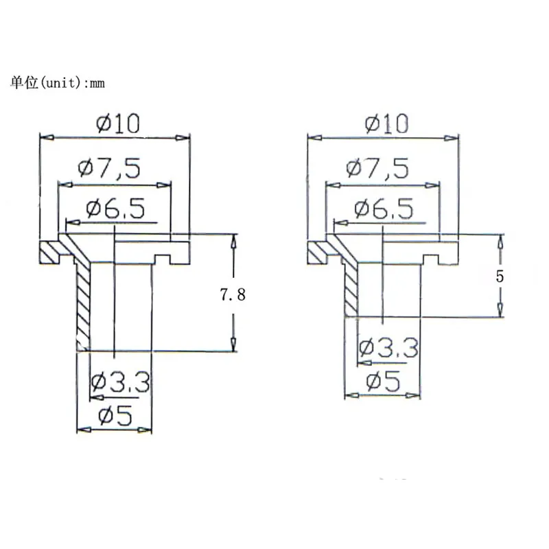 10 Sets/Lot Schwarze Gitarrensaitenhalter Rollenhalter Gitarrenzubehör Teile Musikinstrument – Detail 17