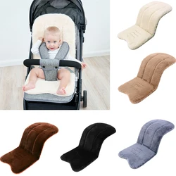 Couche-culotte en coton doux pour bébé, matelas en polymère chaud, accessoires de poussette d'hiver