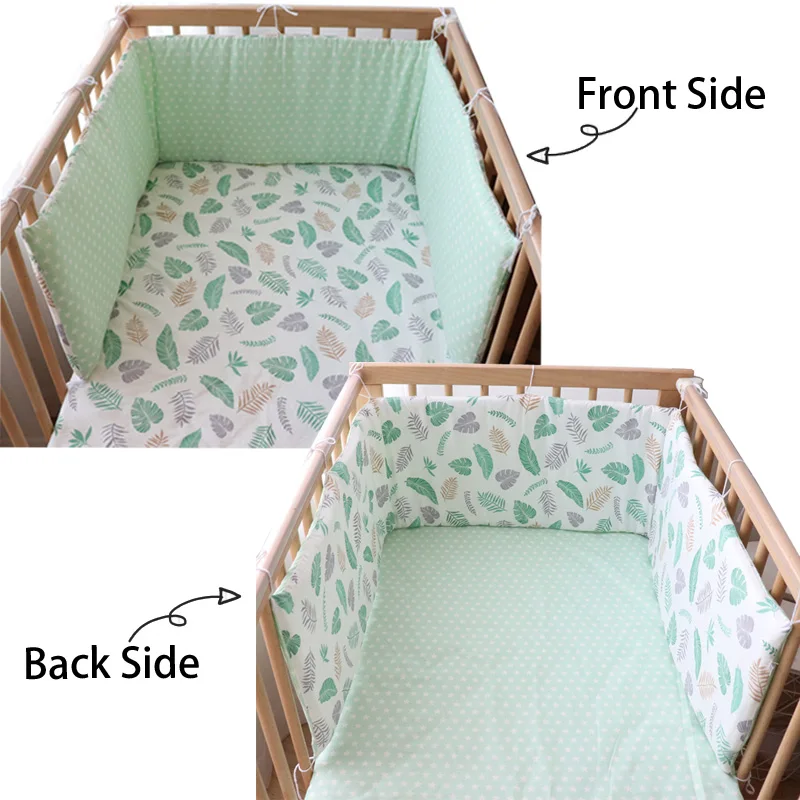 Nordic Baby Bett Stoßstangen Für Neugeborene Verdicken Stern Krippe Schutz Baumwolle Infant Cot Um Kissen Room Decor Für Junge Mädchen 1Pcs