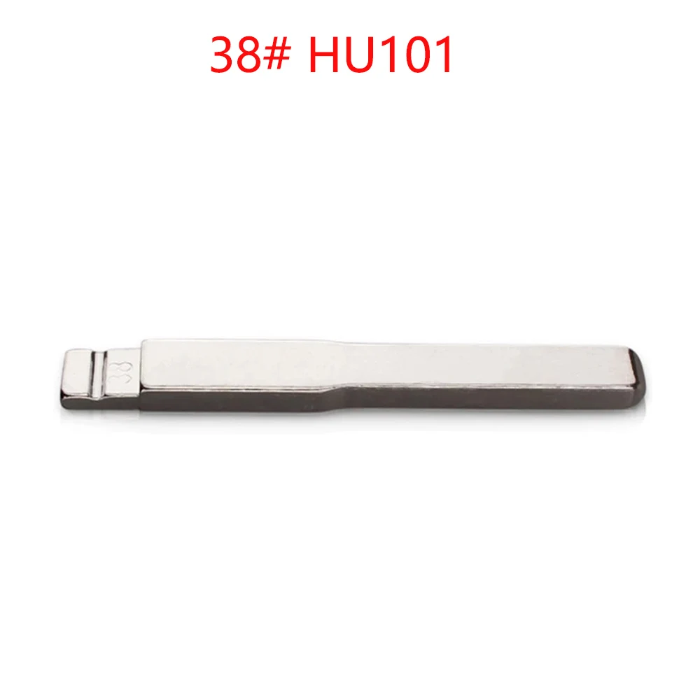 10Pcs/lot Uncut Metal 38# HU101 for ford Focus for KD keydiy xhorse VVDI remotes universal No.38