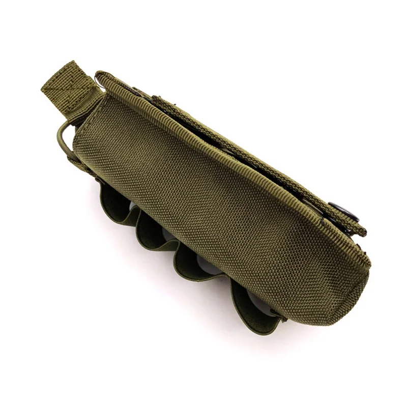 Taktische Open Top 5,56mm Shotgun Magazin Pouch Mag Träger Einzigen MOLLE Ammo Beutel mit 4 runden 12 Gauge Shell halter