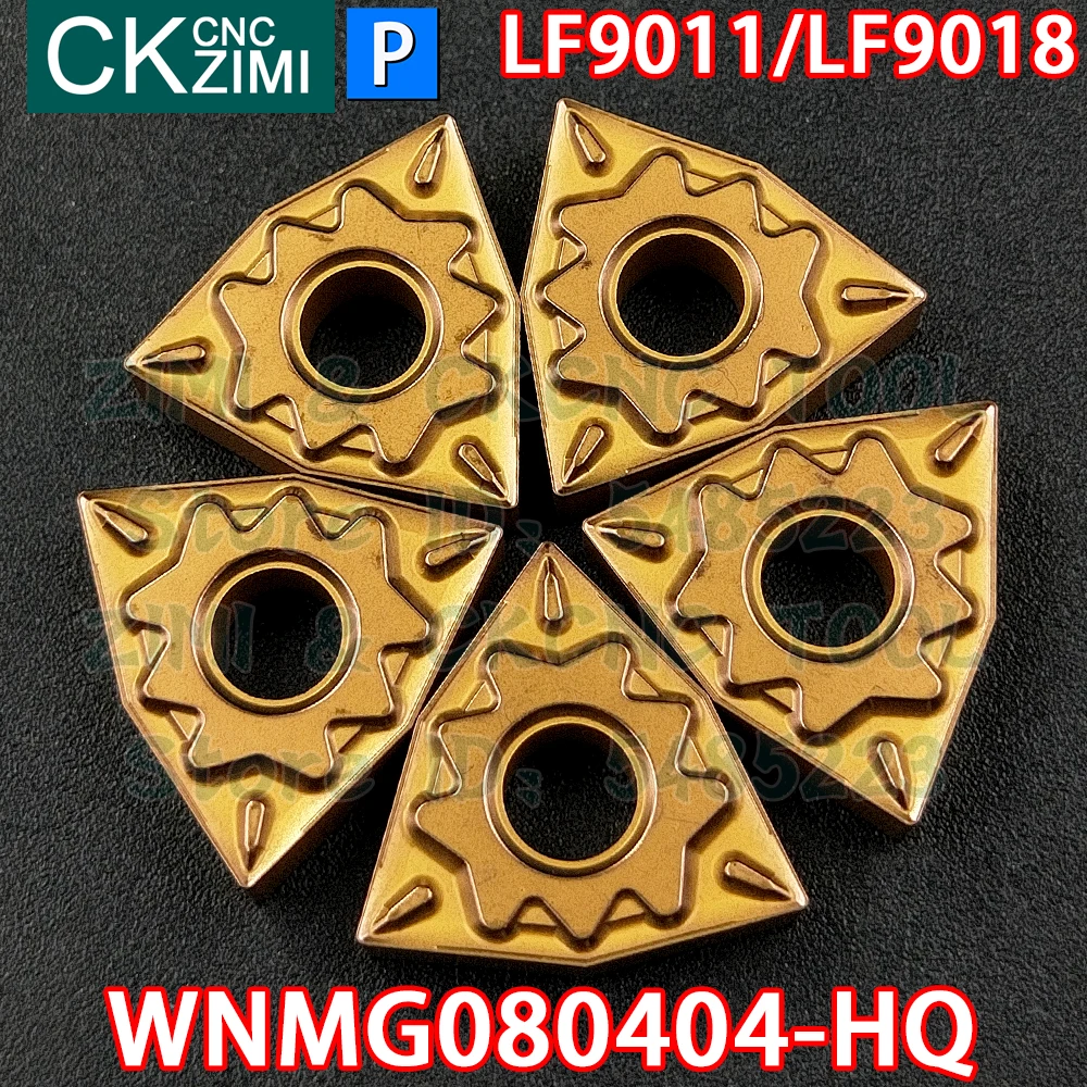 WNMG080404-HQ LF9011 WNMG080404-HQ LF9018 carbide inserts External turning inserts tools CNC Metal lathe tools WNMG for steel