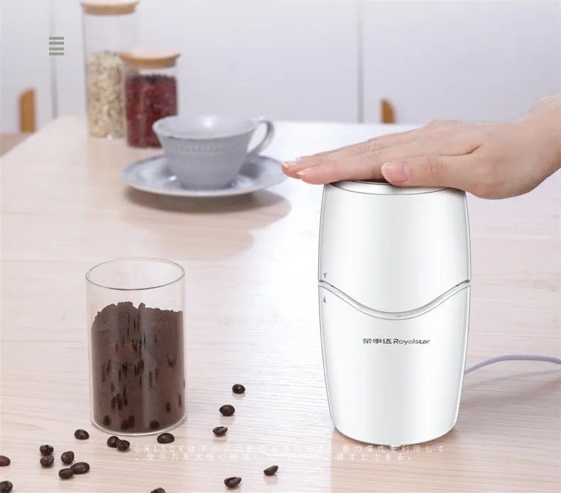 220V Mini smerigliatrice elettrica portatile 100g fresatrice per uso domestico medicina del grano smerigliatrice Superfine Multigrain